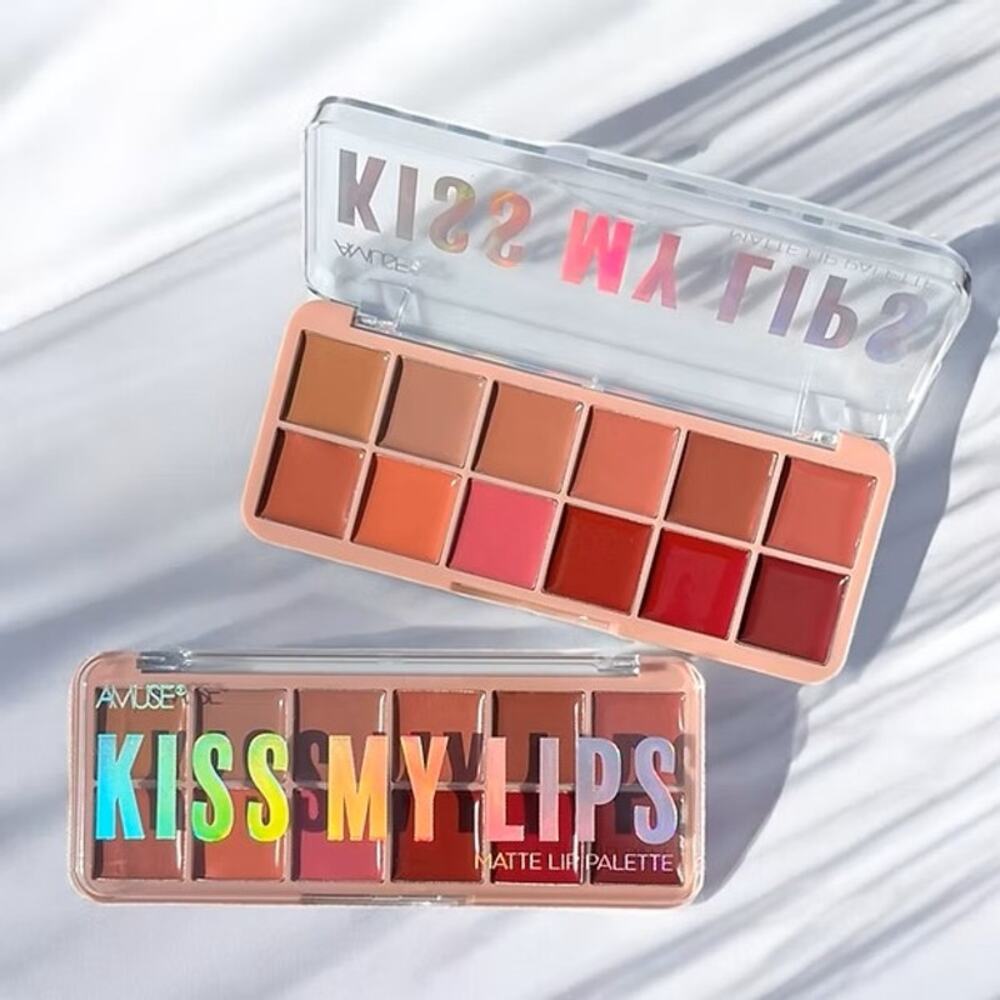 Amuse Kiss My Lips Matte Lipstick Palette 0.39 Oz  Sealed New